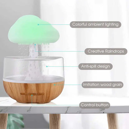 Lampe humidificateur lumineuse , Lampe lumineuse , Lampe magique , lampe a eau.