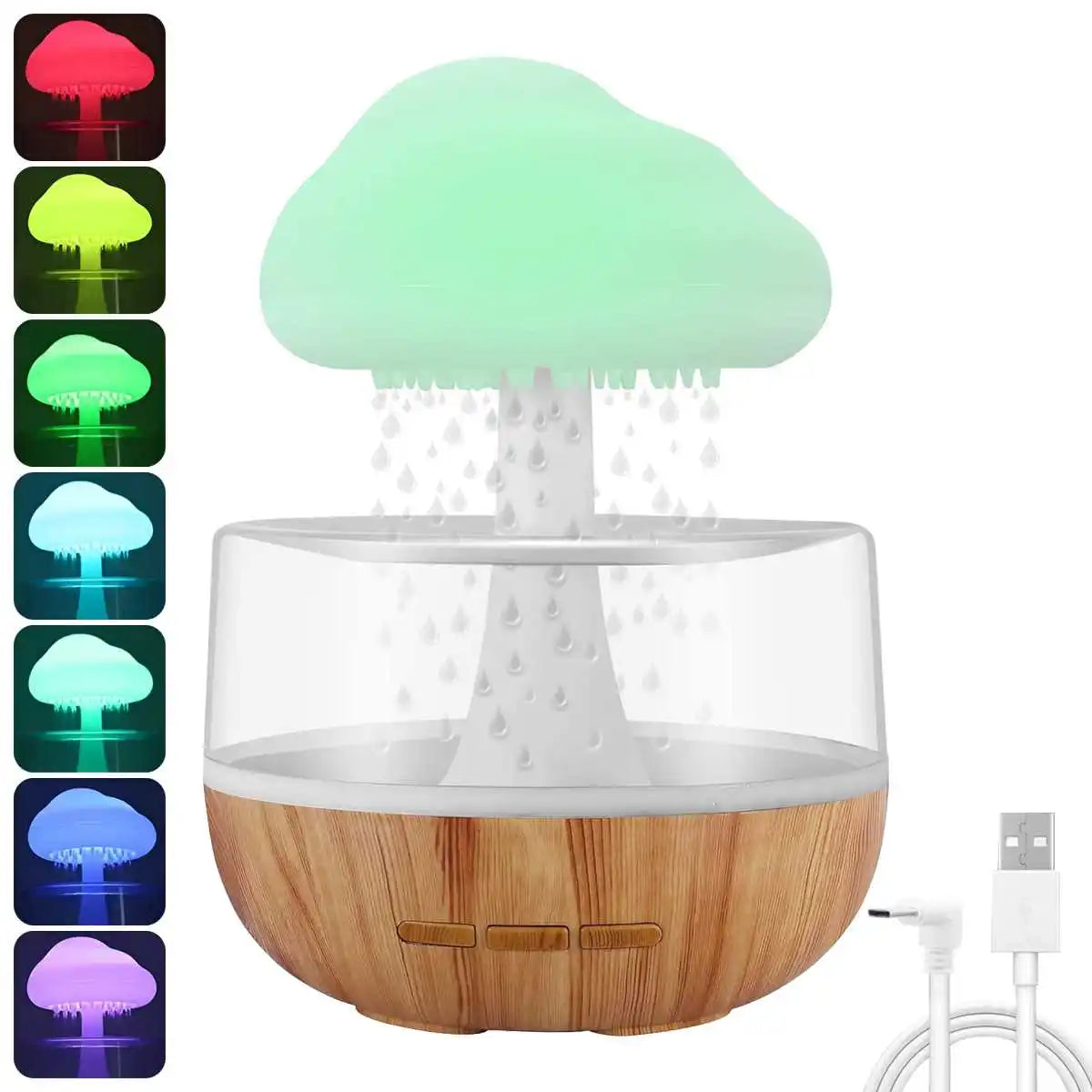 Lampe humidificateur lumineuse , Lampe lumineuse , Lampe magique , lampe a eau.